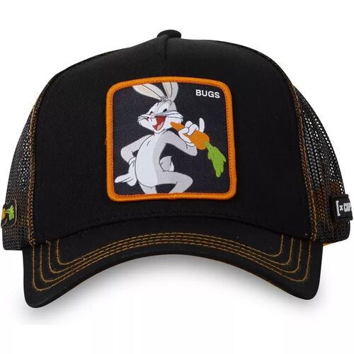 Gorra Negra Capslab Bugs Bunny LOO7 