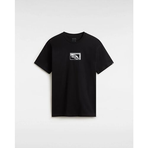 Camiseta Negra Vans Tech Box S