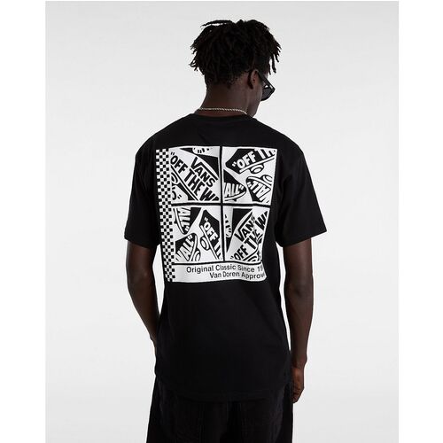 Camiseta Negra Vans Tech Box S
