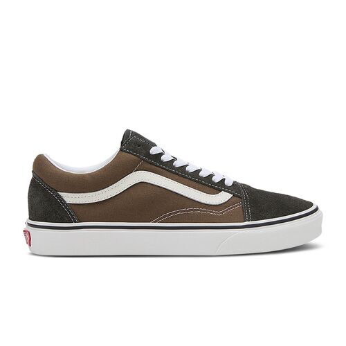 Zapatilla Marrón Y Negra Vans Old Skool 42