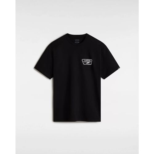 Camiseta Negra Vans Full Patch Back S