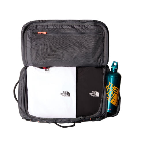 Bolsa Negra-Naranja The North Face de Deporte Base Camp Duffel Voyager 32L 