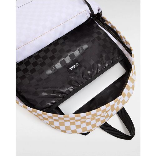 Mochila Vans de cuadros Marrón Old Skool Check 