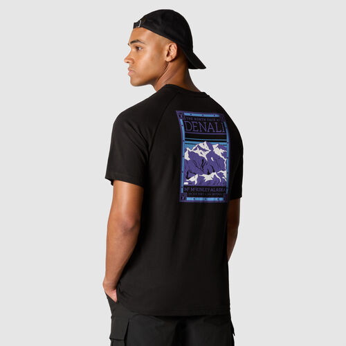 Camiseta Negra The North Face Faces-Eu S