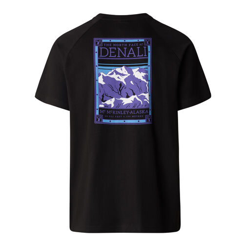 Camiseta Negra The North Face Faces-Eu L