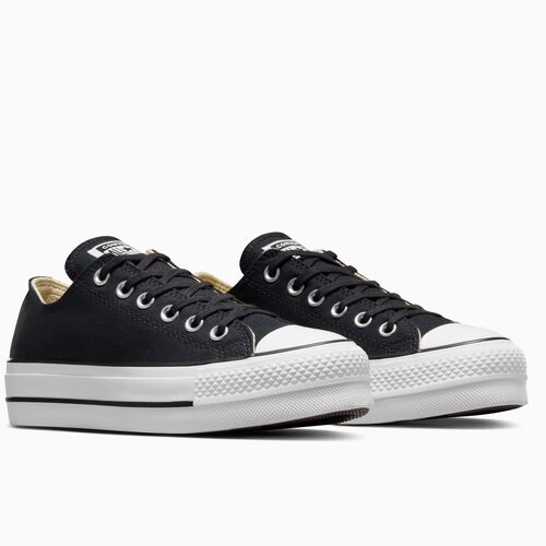 Zapatillas Negras Converse Chuck Taylor All Star Platform Canvas  42.5