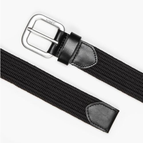 Cinturón Negro Levis Elástico Black 85