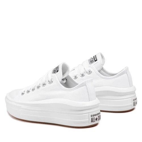 Zapatillas Blancas Converse Chuck Taylor All Star Move 37.5