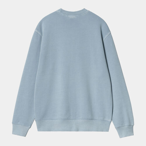 Sudadera Azul Carhartt Duster Script Sweat Misty Sky L