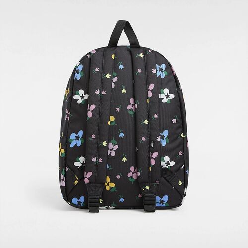 Mochila Negra Flores Vans Old Skool Classic 