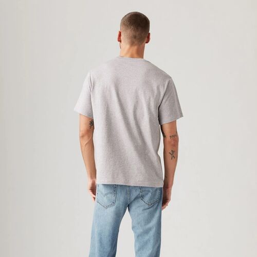 Camiseta Gris Levis Relaxed Fit Graphic Circle XL