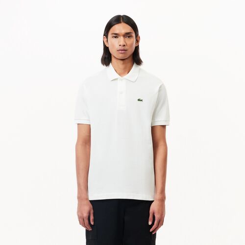 Polo Blanco Lacoste L12.12 con Logo Pequeño S