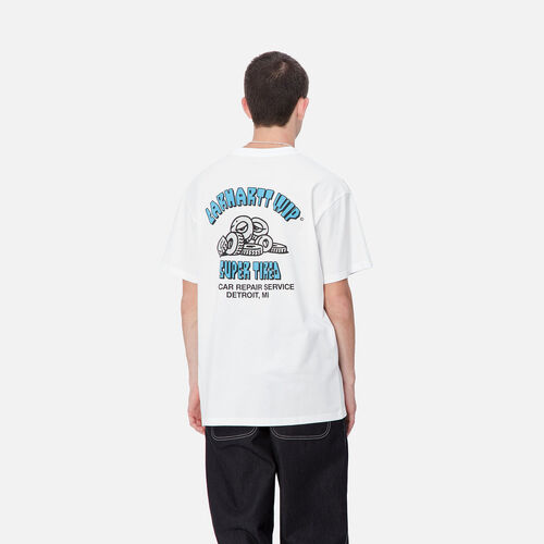 Camiseta Blanca Carhartt Super Tired T-Shirt White M