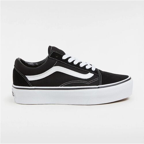 Zapatillas Negras Vans Old Skool de Plataforma 38.5