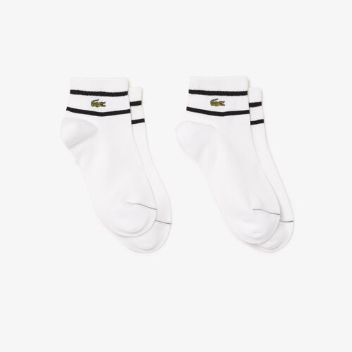 Pack de 2 Calcetines de Rayas Blancos Lacoste 39/42